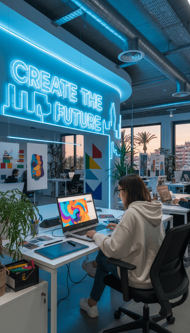 Equipo de Tu NEGOCIO Digital trabajando en soluciones digitales para negocios